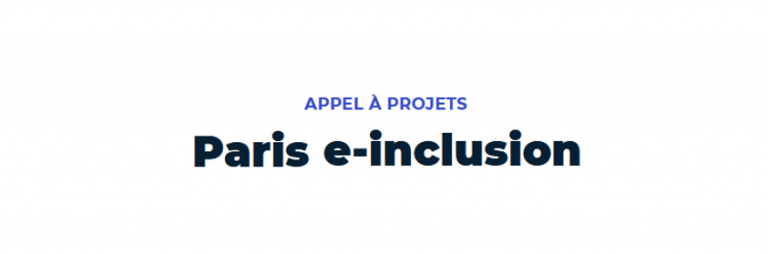 Appel à projet e-inclusion sur Paris : auditez votre matériel informatique